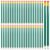 PartyKindom 120pcs Sage Green Pencils with Eraser Top, Pre-sharpened