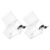 PartyKindom 2pcs Acrylic Donation Box with Lock and Key, Easy to Disassemble Suggestion and Ballot Box for Offices and Classrooms, Fine Workmanship Card Storage Organizer