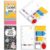 Pasimy 2 Pcs Teacher Sticky Notes Gifts, Teaching is a Work of Heart Sticky Note Apple Ruler Pencil Self-stick Notepads Writing Memo Pad Page Back to School Appreciation Gift Office Supplies (Classic)