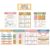 Pasimy 8 Pcs Math Posters Algebra Educational Posters 14″x11″ Boho Math Classroom Decorations Mathematical Knowledge Bulletin Board for Middle High School Home Study Room Wall Decor Teacher Supplies