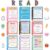 Pasimy Reading Posters Reading Strategies Posters Bulletin Board Decoration Educational Read Poster for Elementary Middle School Library Classroom Decorations (Composition)