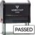 Passed (Black)+ Needs Revision (Red) Combo Self-Inking Rubber Stamp | Business & Office Rubber Stamps (Black Ink) – Q-400