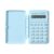 Pastel Blue Calculator 8-Digit with Anti-Slip, Blue