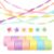 Pastel Crepe Paper Streamers, 12 Rolls 984 Ft, Party Decorations, 6 Colors