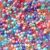Pastel Glam Pony Beads – Sparkle & Shimmer Pastel Mix for Bracelets & Jewelry, Made in USA (700 pcs) 6x9mm Plastic Craft Beads for Concert Festival Bracelets, Arts & Crafts