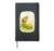 Pastel Kiwi Spring Meadow Hardcover Journal, Black