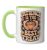 Patience Is The Best Treat Sensory Friendly Halloween Autism Ceramic Mug, Light Green/White, 11oz