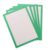 PATIKIL 11.7 x 8.3Inch Color Frame Poster Board, 20Pcs Poster Paper Frame Bright Blank Picture Photo Display Vision Board for Project DIY Craft Painting Art Pieces Decoration, Green