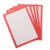 PATIKIL 11.7 x 8.3Inch Color Frame Poster Board, 20Pcs Poster Paper Frame Bright Blank Picture Photo Display Vision Board for Project DIY Craft Painting Art Pieces Decoration, Red