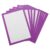PATIKIL 11.7 x 8.3Inch Color Frame Poster Board, 40Pcs Poster Paper Frame Bright Blank Picture Photo Display Vision Board for Project DIY Craft Painting Art Pieces Decoration, Purple