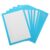 PATIKIL 11.7 x 8.3Inch Color Frame Poster Board, 40Pcs Poster Paper Frame Bright Blank Picture Photo Display Vision Board for Project DIY Craft Painting Art Pieces Decoration, Lake Blue