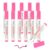 PATIKIL 12Pcs Whiteboard Markers, Fine Tip Dry Erase Pens Low Odor Erasable Marker Calendar Poster Supplies for Home Office Studio Teaching Meeting Room Whiteboard, Pink