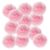 PATIKIL 14inch Tissue Paper Pom Poms, 12PCS Pom Poms Paper Flowers Ball Tissue Paper Flowers for Wedding Bridal Shower Birthday Bachelorette Party Backdrop Decoration, Pink