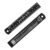 PATIKIL 15cm/6 inch Metal Ruler, Aluminum Alloy Metric Ruler with Inches and Centimeters Precision Measuring for Office Engineering Drafting, Black