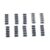 PATIKIL 2512 Surface Mount Device Resistor Kit, 1Set/50Pcs 0.1R-1R Ohm 10 Values 1% Tolerance 1W DIY Chip Resistors Assortment Kit Set for Electronic Products