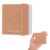 PATIKIL 3.2″x3.2″ Mini Watercolor Book, 30 Pages Mini Sketchbook Portable Water Color Journal Tiny Sketch Pad for Painting Acrylic Marker Travel Art Supplies, Crinkle Surface Peach Red