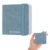 PATIKIL 3.2″x3.2″ Mini Watercolor Book, 30 Pages Mini Sketchbook Portable Water Color Journal Tiny Sketch Pad for Painting Acrylic Marker Travel Art Supplies, Crinkle Surface Blue