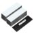 PATIKIL 50 Pcs Blank Name Tags with Pins, 1 x 3 Inch ABS Reusable Badges Personalized Badges Custom for DIY Office Business Employee Managers Volunteers, White