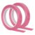 PATIKIL 5/8″ x 72 Yards (216.5 Ft) Whiteboard Tape, 2 Pack Thin Dry Erase Tape for Graphic Chart Marking DIY Art, Pink