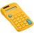 PATIKIL Basic Calculator, 8 Digit LCD Display Calculator, Yellow