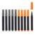 PATIKIL Dry Erase Marker Pens, 10 Pack Orange+Gray Ink Fine Point Low Odor Whiteboard for Office Home Classroom, Black