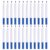 PATIKIL Liquid Chalk Markers, 24 Pcs Chalk Board Dry Wet Erase Pens Fine Tip Washable Window Marker Pens for Blackboard Home Kitchen Fridge Calendar Whiteboard Clear Glass, Dark Blue