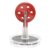 PATIKIL Low Temperature Stirling Engine, Heat Engine Model Steam Motor Metal Education Physics Science Demonstration Toy for Desktop Gift Friends, Red
