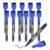 PATIKIL Magnetic Whiteboard Pen 12Pcs Fine Tip Dry Erase Marker Dark Blue