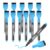 PATIKIL Magnetic Whiteboard Pen 12Pcs Fine Tip Dry Erase Marker Light Blue