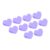 PATIKIL Paper and Bag Clips,20Pcs Heart Shape Bag Sealers Clamps Snacks Bag Clips for Coffee Office Photo Picture Pages Holder,Purple