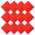 PATIKIL Red Xuan Paper, 40 Sheets, 8.7″ x 8.7″ Chinese Calligraphy Practice Paper