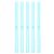 PATIKIL Silicone Rubber Bands, H-Band Elastic Rubber 5Pcs 12″ Sky Blue