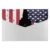 Patriotic F-22 Raptor Fighter Jet Americans-Flag File Folders Expanding Folder Holder Envelopes Office Home Supplies