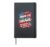 Patriotic NINTH GRADE VIBES Teacher I Teach Future Heroes Hardcover Journal, Black