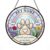 Paw Rainbow Bridge Stained Glass Window Hanging Light Sun Catcher