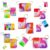 Pbolmpop 24 pcs silicone Books keychain halloween bag charm pendant