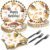 PCLMLES 96Pcs Construction Birthday Party Supplies Construction Truck Paper Plates and Napkins and Cups Baby Shower Kids Birthday Party Decorations, Serves 24
