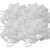 PDETVEO 200PCS 15 * 5 * 0.6mm Silicone Rubber Bands (White)