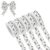 PDYRLEN Border Collie Paws Decorative Fabric Ribbon