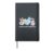 Peace Love and Michigan Hardcover Journal, Black