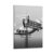 Peace Quote Wall Art, Black White Helicopter Print, Motivational Sky Banner Decor, Industrial Urban Monochrome Poster Canvas Painting Print Wall Art Modern Living Room Kitchen Posters Bedroom Room Fr