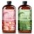 Peach Essential Oil 8 Fl Oz (240Ml) and Marjoram Essential Oil 16 Fl Oz (480Ml) Fragrance Oil for Aroma Diffuser,Humidifier,Home Fragrance,Spa,Cleaning,Body Care,Massage,Yoga,DIY Candle