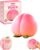 Peach Squishy Jumbo Squeezy Stress Ball, Giant Slow Rising Peach Squishy Toy for Adults, Jumbo Squeezy Squishy Peach Fidget Toy, Soft Peach Stress Reliever for Anxiety, Sensory Squeeze Toy