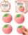 Peach Squishy Squeeze Toy Realistic Pink Fruit Shaped Squeezy Fidget Ball