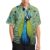 Peacock Feathers (2) Mens Short Sleeve Shirts with Pocket Button Down Casual Shirt Beach Summer Tops
