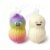 Peanut Squeeze Stress Toy, Soft Slow Rising Fidget Sensory Toy, Cute Cartoon Expression Decompression Toy with Hanging Buckle for Daily Use, Portable Stress Relief Item