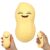 Peanut Squishy, Realistic Peanut Squeeze Toy (Smile)