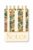 Pearhead Antique Floral Spiral Notepad, 160 Lined Pages, Hardcover