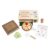 Pearhead Wooden Pizzeria Play Food Set, 38-Piece Pizza Oven Toy
