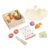 Pearhead Wooden Play Food Set – 21-Piece Pretend Kitchen Toy, Cutting Fruits & Veggies, FSC-Certified, Farmers Market with Play Money, Mesh Bag & Storage Crate, Boys and Girls, 2 3 4 Year Old